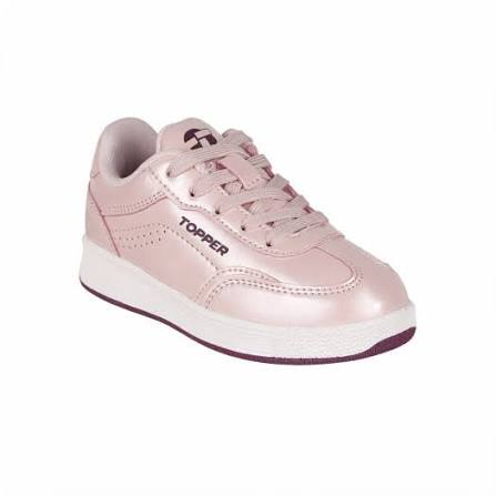 ZAPATILLA TOPPER POLARIS ROSA METALIZADO