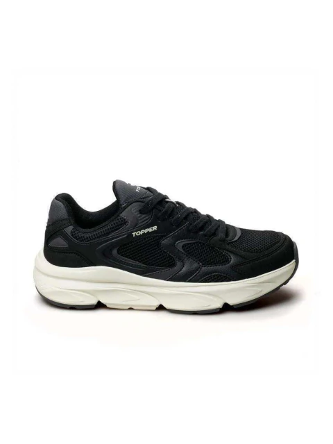 ZAPATILLA TOPPER VALLARTA NEGRO/GRIS/CRUDO