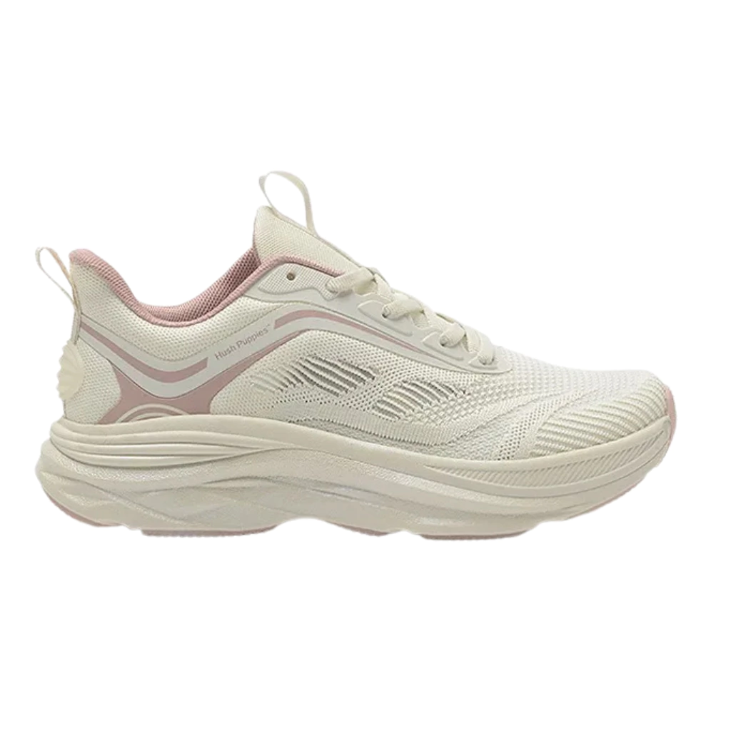 ZAPATILLA HUSH PUPPIES CHARIS BEIGE/ROSA